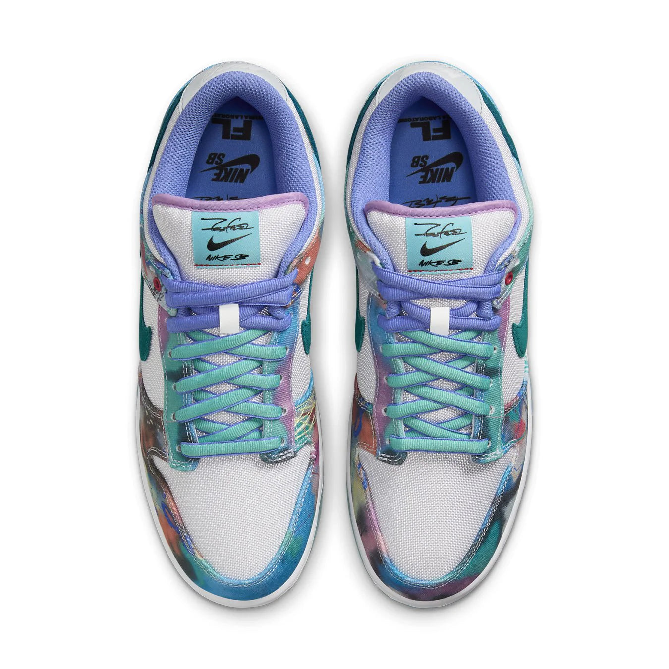 Nike SB Dunk Low Futura Laboratories Bleached Aqua